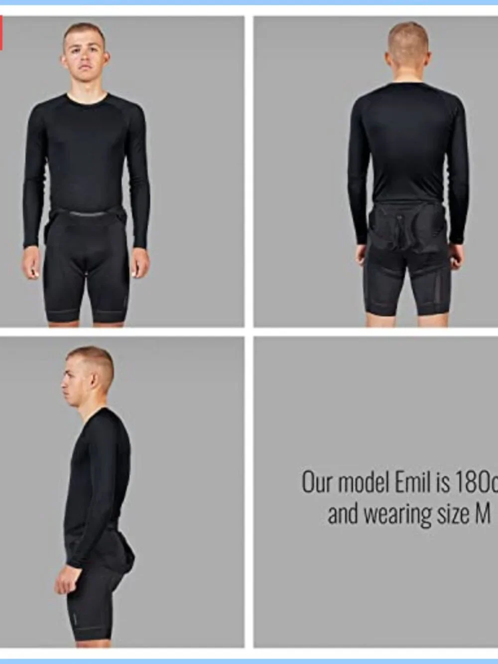 Thermal Cycling Base Layer Long Sleeve High Stretch Crew Neck